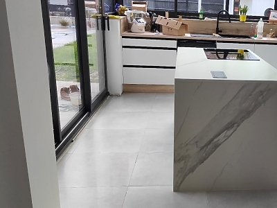 Plan de travail en Dekton Opera en finition mate