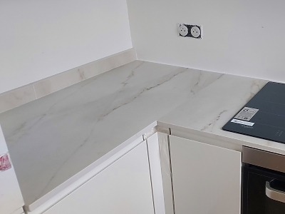 Plan de travail en Dekton Rem en finition mate