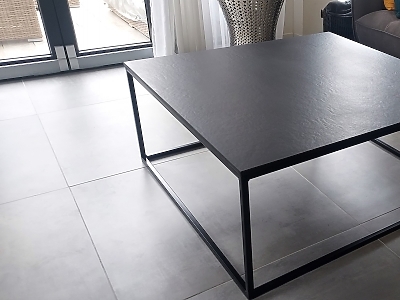 Table en Dekton Sirius en finition 