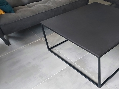 Table en Dekton Sirius en finition 